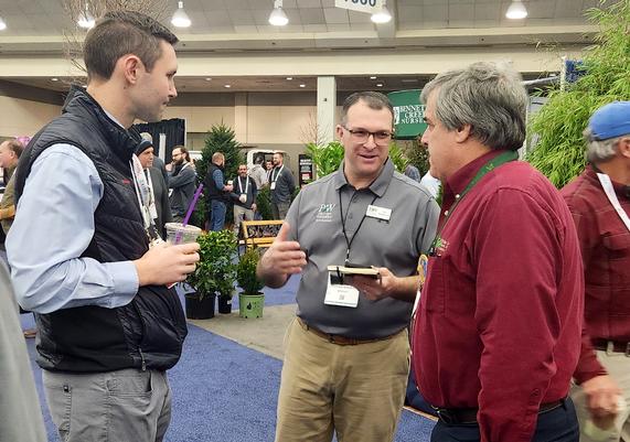 PCF Booth-Jack, Ray, and Customer