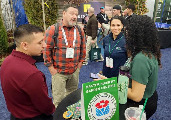 PCF Booth-Adrian, Karissa, Michelt, and Customer